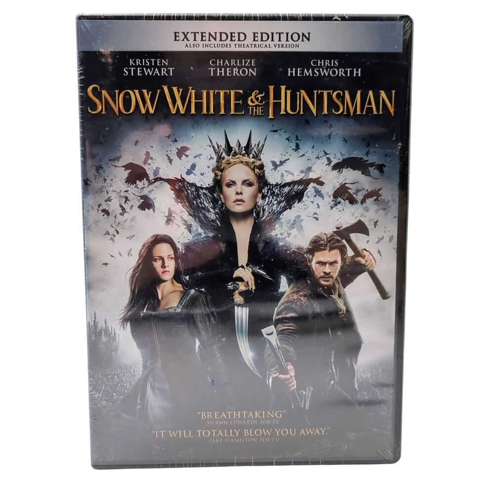 Snow White and the Huntsman Extended Edition DVD Brand New Factory Sealed